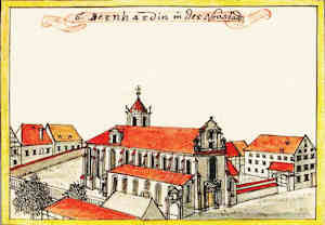 S. Bernhardin in der Neustadt - Kościół św. Bernarda na Nowym Mieście, widok ogólny